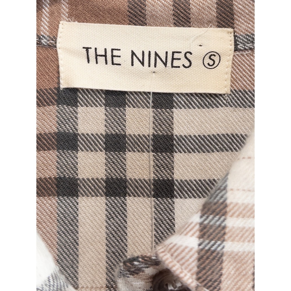 The Nines Plaid Babydoll Dress Women S Cottagecore Western Flannel Grunge NWT - Picture 4 of 8